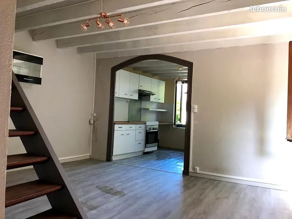 Appartement atypique de 75 m² avec terrasse et cave