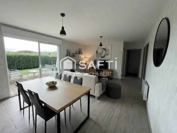 Maison plain pied 2 chambres T3 avec jardin