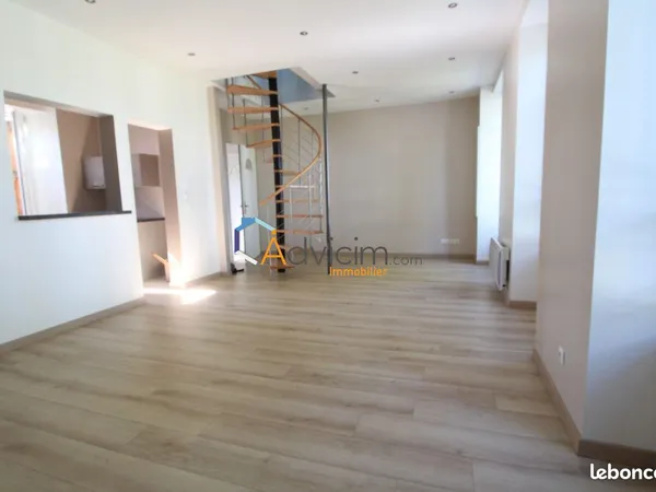 Duplex 4 pièces 60 m²