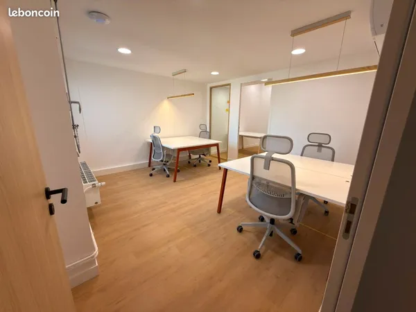 Bureau neuf meublé 23m² (4 à 6 postes) à louer - Saint-Mandé 94160 - Tout compris