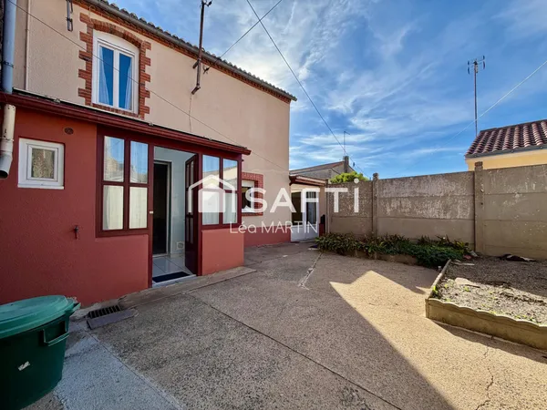 Maison 61m2 - 2 chambres - jardin