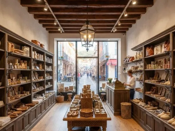 Très belle boutique située en plein centre ville de Saint-Jean-de-Luz dans une rue piétonne à très f