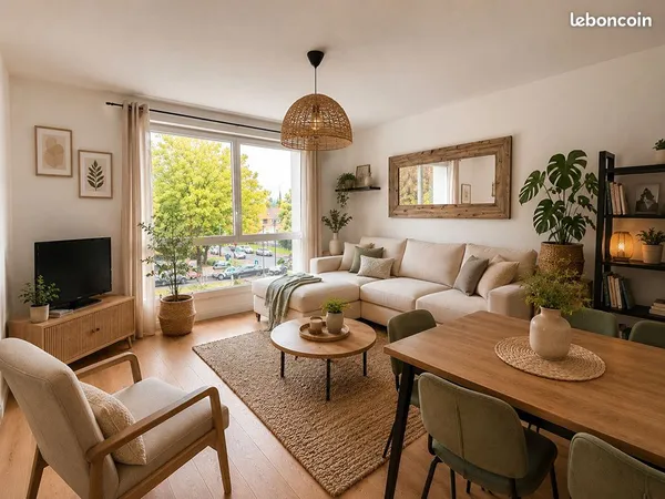 Appartement 2 pièces 45 m²