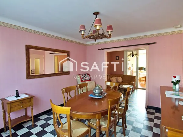 Maison non-mitoyenne 4 chambres
