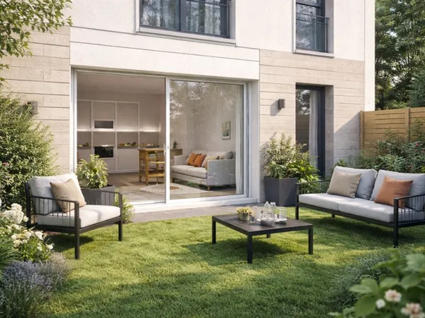 Dernière opportunitée ! 2 pièces 40m² avec terrasse, jardin de 70m2 et parking