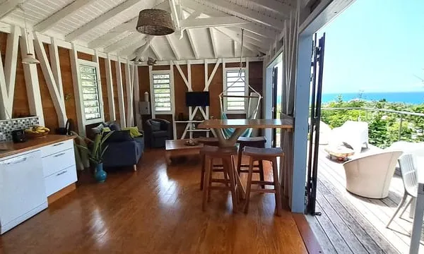 Villa Vue Mer, Bungalow & Forêt A Vanille - Deshaies