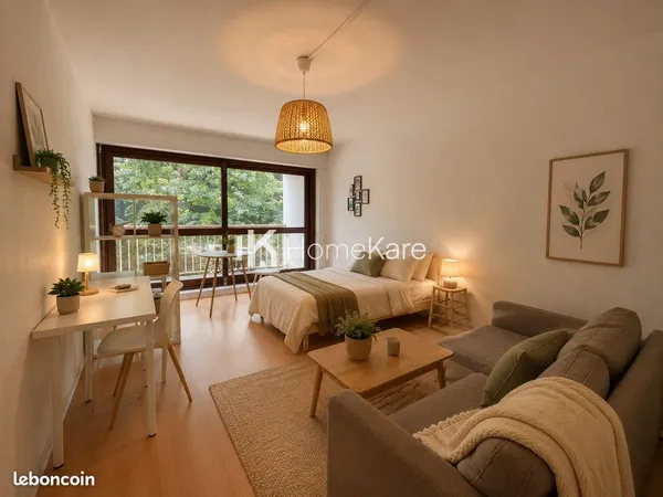 Studio 1 pièce 30 m²