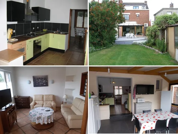 chambre meublee dans une maison en colocation