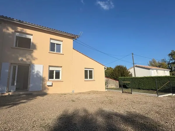 Maison T3 68m² avec jardin et garage
