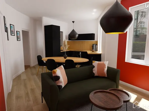 Appartement COLOCATION - 4CH ET 2 SALLES DE BAINS - REFAIT à NEUF -Très beau Standing - 495 EUROS CH