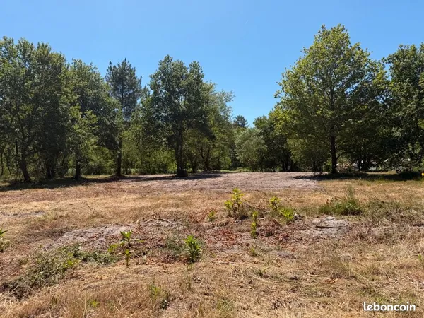 Terrain 1 246 m² Leogeats