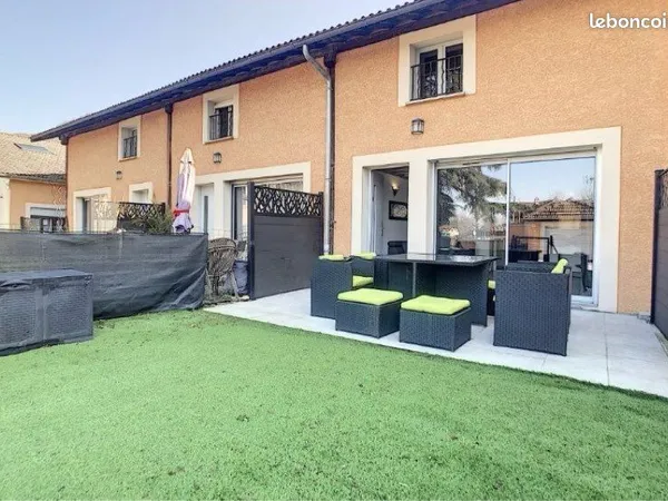 Maison T4 meublée - Jardin - Copropriété sécurisée - Saint Sorlin en Bugey