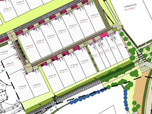 Terrain 637 m² Donville-les-Bains
