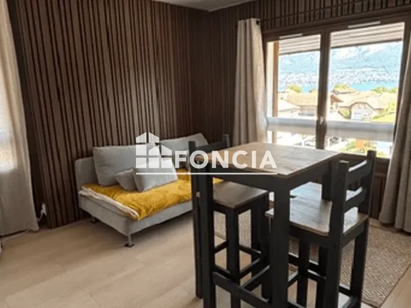 Appartement Location Sevrier 1p 25m² 750€