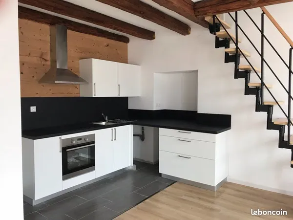 A louer beau F4 duplex centre ville gerardmer