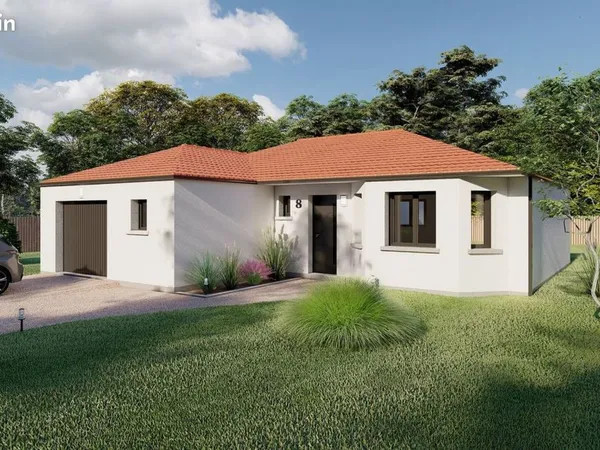 Projet de construction d'une maison 89.6 m² avec terrain à SAINT-REMY-EN-MAUGES (49)