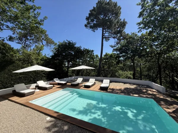 Grande Villa au Pyla sur Mer - vue sur la forêt
