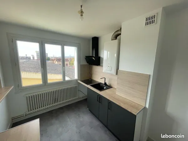 Location T2 proximité centre ville de Montceau