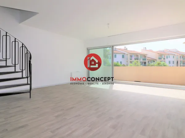 Appartement T4 duplex avec terrasse