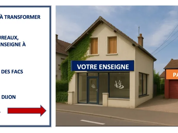 Bureau 6 pièces 122 m²