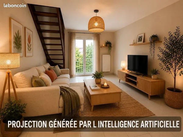Duplex 3 pièces 63 m²