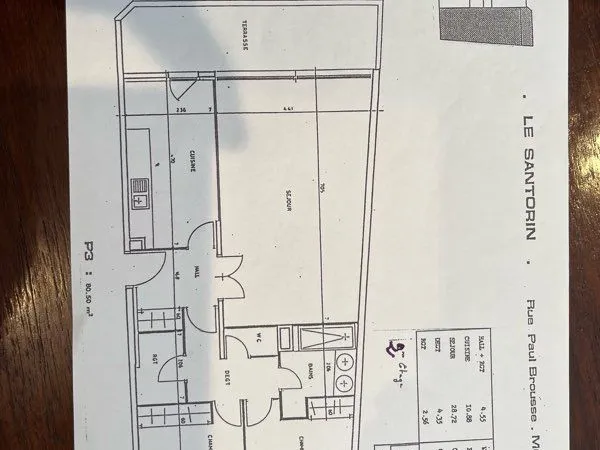P3 80m2 Terrasse