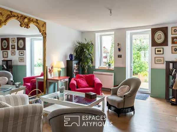 Maison de charme rénovée avec jardin