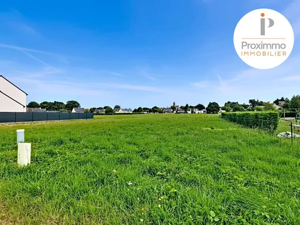 Terrain constructible viabilisé de 880 m2