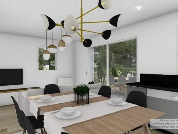 Maison neuve 3 pièces 49 m²