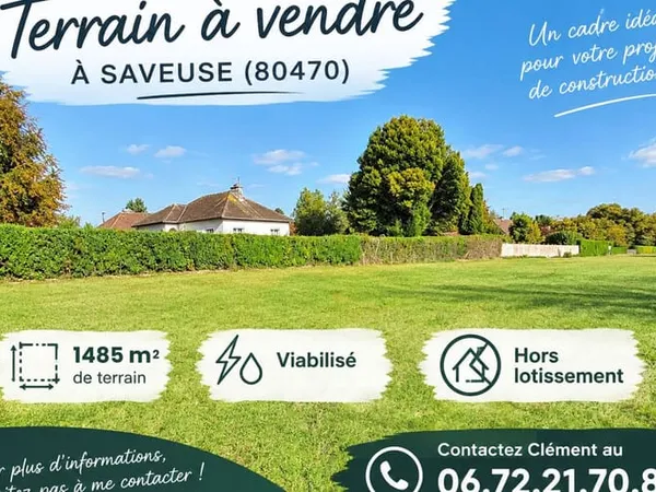 Terrain 1485 m²