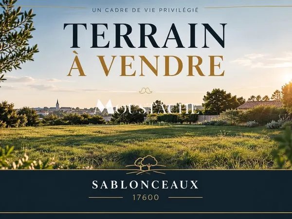 Sablonceaux : terrain de 167m2 à acheter 29900 EUR