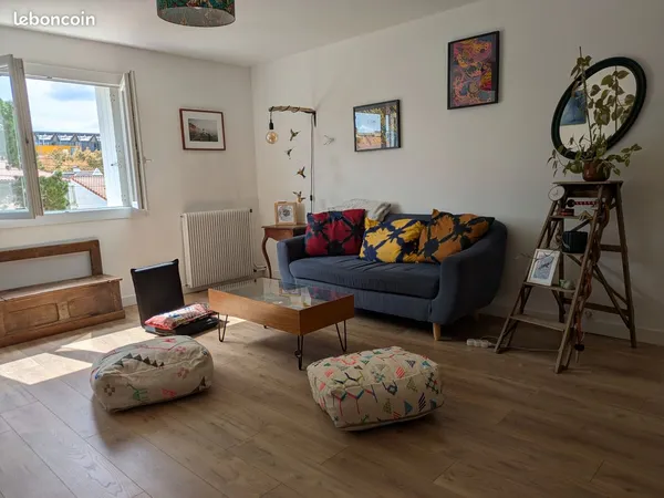 Appartement T3 meublé - Disponible du 15/10/26 au 01/05/27 - Pont Rousseau Rezé