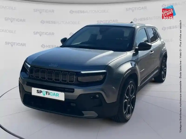 Jeep Avenger electrique 156ch 115kw summit