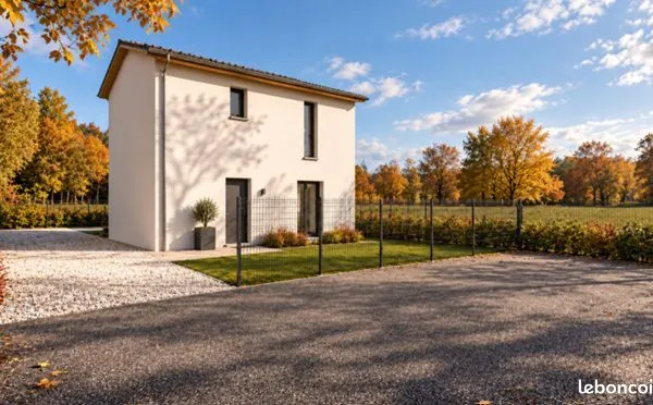 Projet de construction d'une maison 60 m² avec terrain à VILLEMOIRIEU (38)