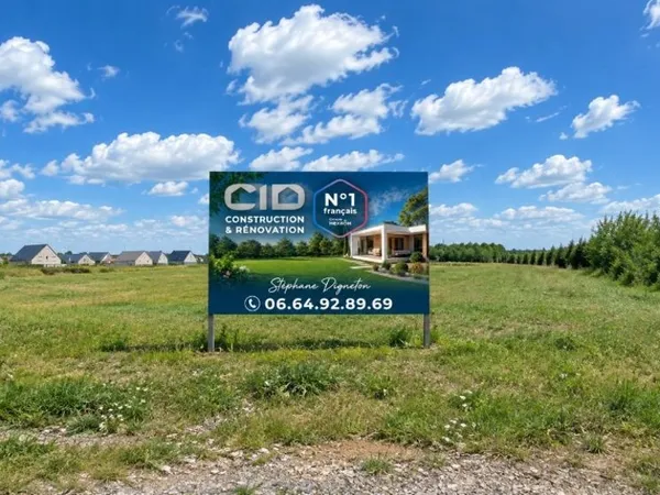 Terrain 1033 m²