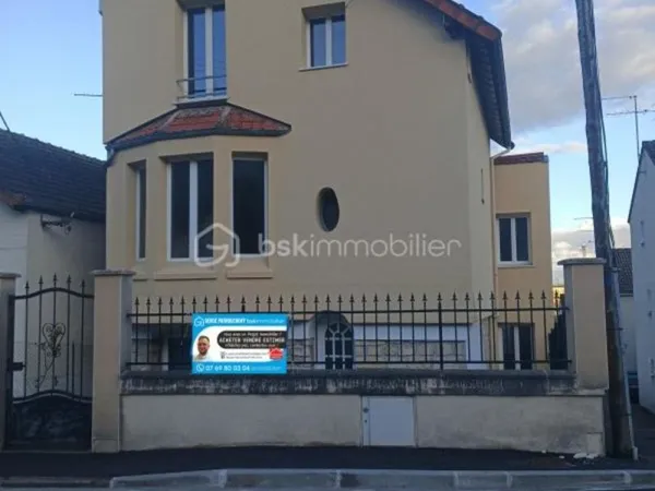 Maison 130 m² avec jardin de 800 m² À 5 min à pied de la Gare de Sens