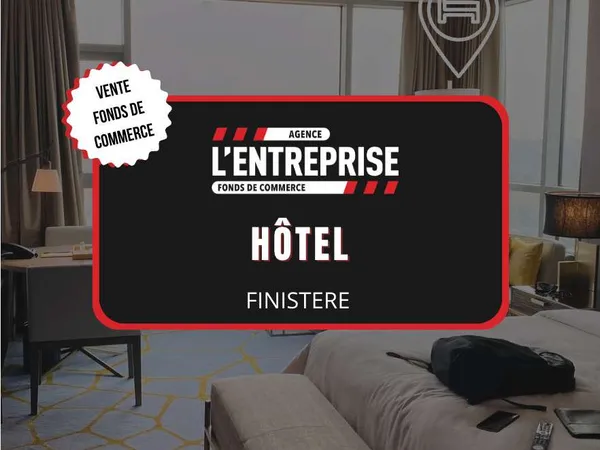 Vente hôtel bureau commune côtière Finistère Nord