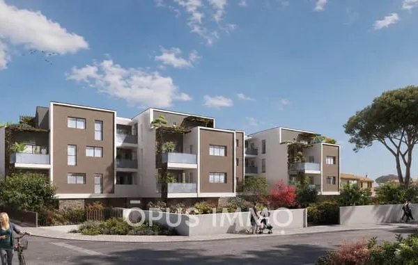 AGDE Superbe T3 de 64 m² avec terrasse et 2 parkings inclus 219 000