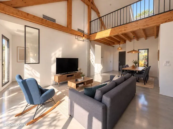 Superbe maison à louer au mois - T5 - 4 chambres - toute équipée