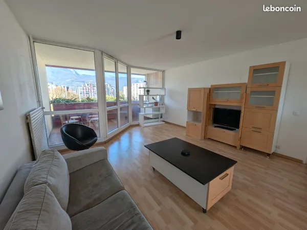 Appartement T3-T4 style Loft étage élevé allée de la Pelouse Grenoble 38100