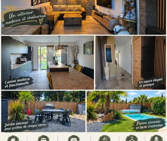 Villa de plein pied moderne