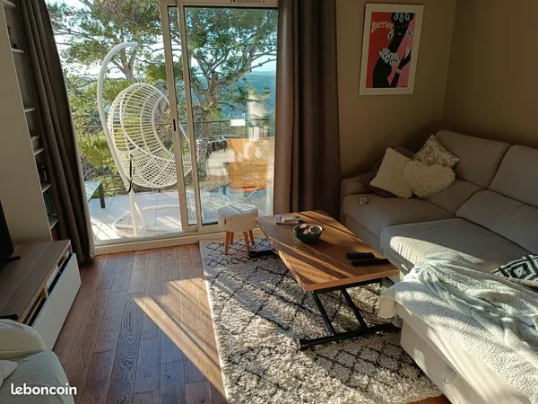Location 3p mougins le haut dernier etage