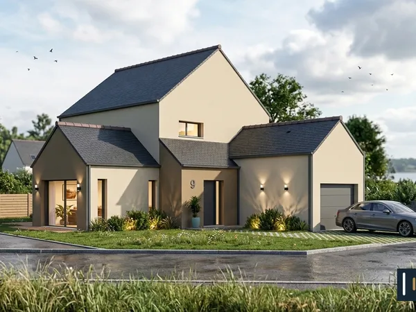 Terrain + maison 92 m²