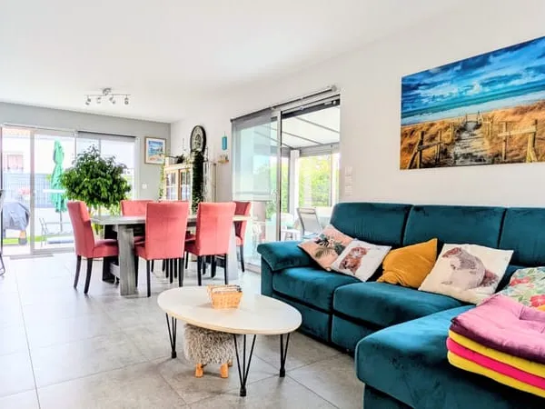 Maison de plain-pied 97m2 avec véranda - PORNIC
