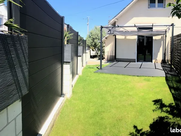 Maison meublée avec jardin T3