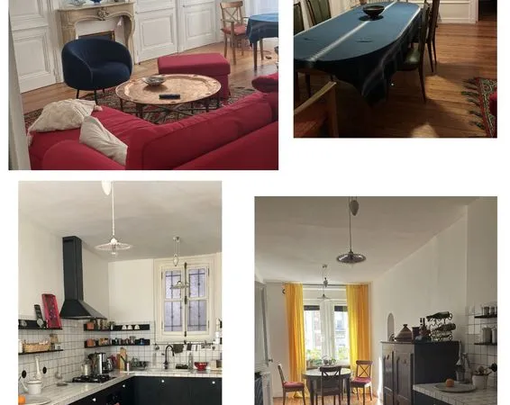 Appartement très beau, très calme , plein centre, à 2 pas de la gare. 30mn centre Lyon