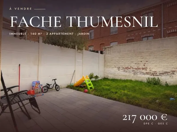 Immeuble de rapport 140 m²