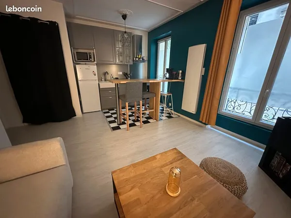 Appartement meublé type 2 pièces 36m^2