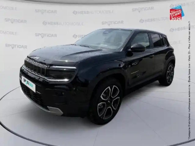 Jeep Avenger electrique 156ch 115kw summit