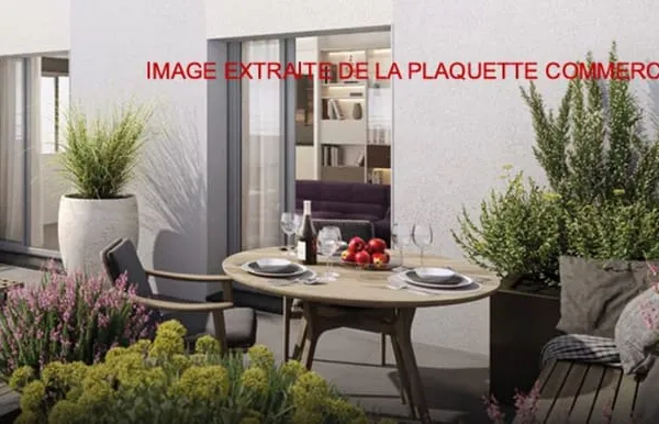 Appartement 3 pièces 61 m²